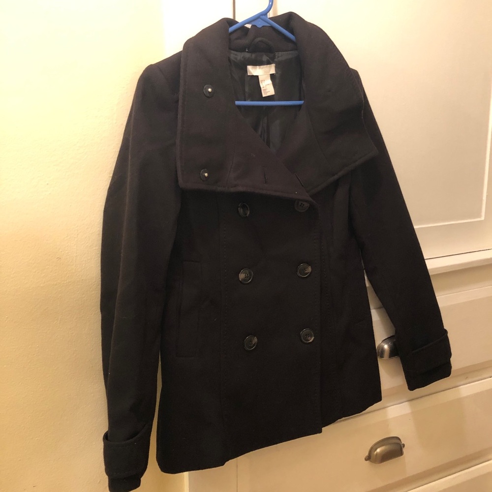 Black Pea Coat